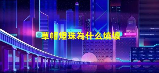 草帽燈珠為什么燒壞 草帽燈珠